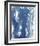 Macrame Blue V-Vanna Lam-Framed Giclee Print