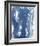 Macrame Blue V-Vanna Lam-Framed Giclee Print