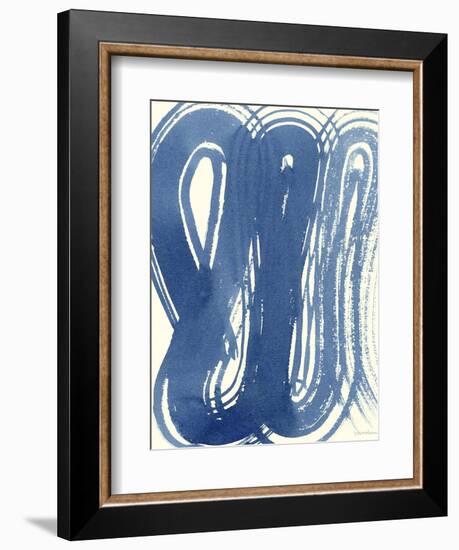 Macrame Blue V-Vanna Lam-Framed Premium Giclee Print