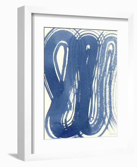 Macrame Blue V-Vanna Lam-Framed Premium Giclee Print