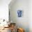 Macrame Blue V-Vanna Lam-Art Print displayed on a wall