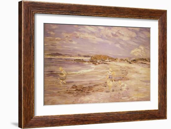 Macrihanish, Bay Voyach-William McTaggart-Framed Giclee Print