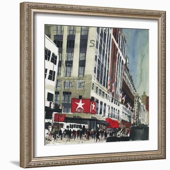 Macy's, New York-Susan Brown-Framed Giclee Print