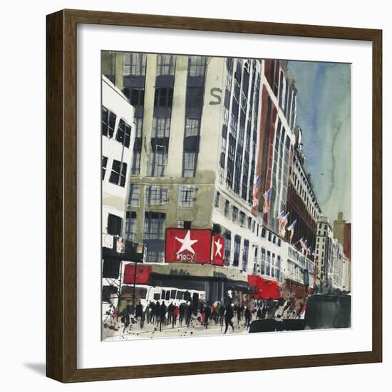 Macy's, New York-Susan Brown-Framed Giclee Print