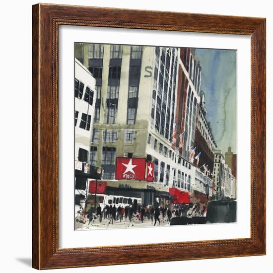 Macy's, New York-Susan Brown-Framed Giclee Print