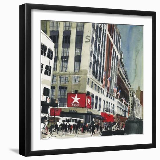 Macy's, New York-Susan Brown-Framed Giclee Print