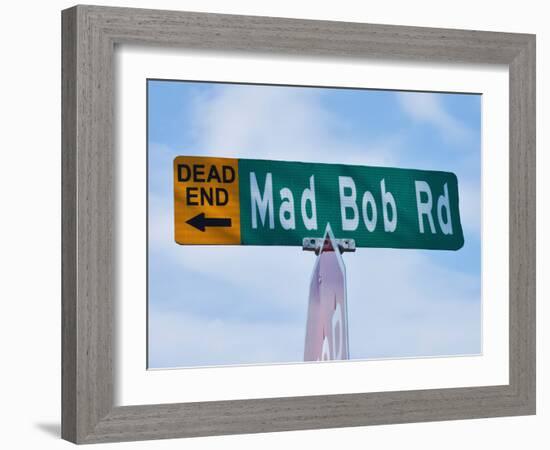 Mad Bob-Steve Vaughn-Framed Photographic Print