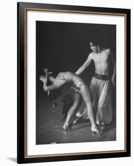 Mad Dance in Phylis Dixey's New Show "Goodnight Ladies"-null-Framed Photographic Print