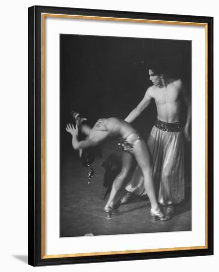 Mad Dance in Phylis Dixey's New Show "Goodnight Ladies"--Framed Photographic Print