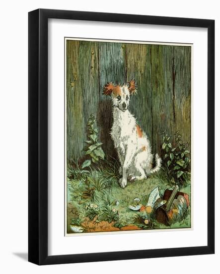 Mad Dog (Caldecott)-Randolph Caldecott-Framed Art Print