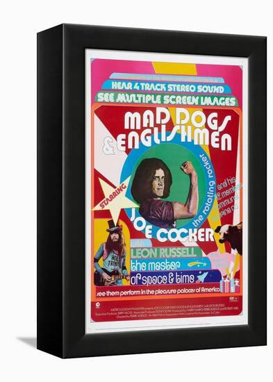 MAD DOGS AND ENGLISHMEN, , Joe Cocker (center), Leon Russell (bottom, left), 1971-null-Framed Stretched Canvas