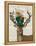 Mad Hatter Deer-Fab Funky-Framed Stretched Canvas