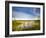 Mad Island Marsh Preserve, Texas: Landscape of the Marsh During Sunset.-Ian Shive-Framed Photographic Print