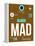 MAD Madrid Luggage Tag 1-NaxArt-Framed Stretched Canvas