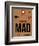 MAD Madrid Luggage Tag 2-NaxArt-Framed Art Print