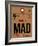 MAD Madrid Luggage Tag 2-NaxArt-Framed Art Print