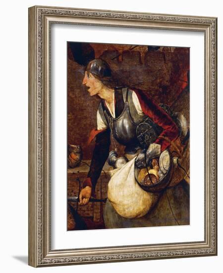 Mad Margaret, Detail-Pieter Bruegel the Elder-Framed Giclee Print