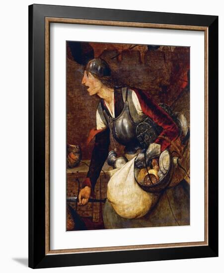 Mad Margaret, Detail-Pieter Bruegel the Elder-Framed Giclee Print