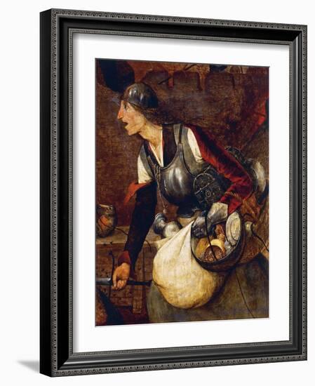 Mad Margaret, Detail-Pieter Bruegel the Elder-Framed Giclee Print