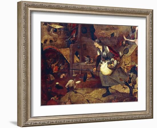 Mad Margaret, Detail-Pieter Bruegel the Elder-Framed Giclee Print