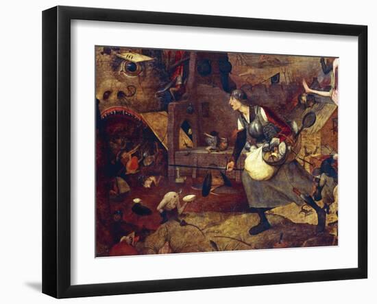 Mad Margaret, Detail-Pieter Bruegel the Elder-Framed Giclee Print