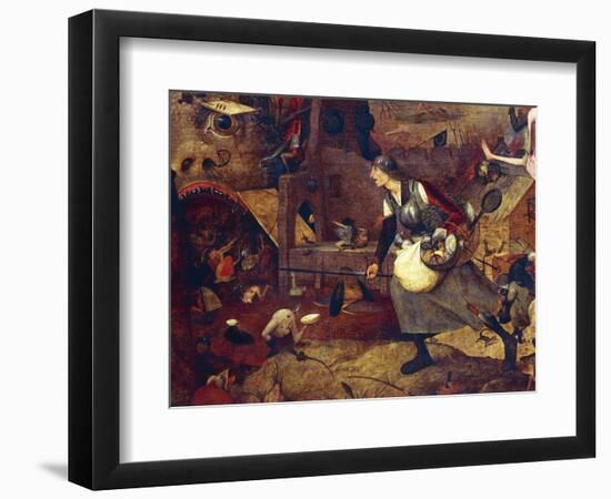 Mad Margaret, Detail-Pieter Bruegel the Elder-Framed Giclee Print