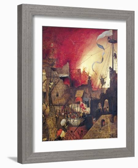 Mad Margaret, Detail-Pieter Bruegel the Elder-Framed Giclee Print