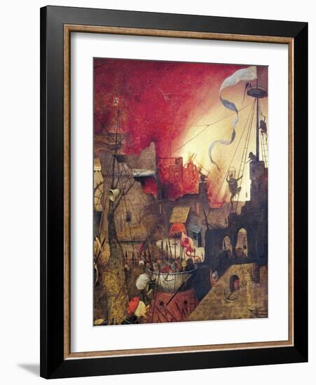 Mad Margaret, Detail-Pieter Bruegel the Elder-Framed Giclee Print