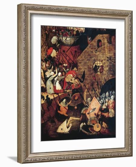 Mad Margaret, Detail-Pieter Bruegel the Elder-Framed Giclee Print