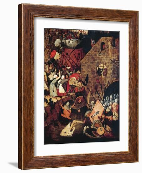 Mad Margaret, Detail-Pieter Bruegel the Elder-Framed Giclee Print