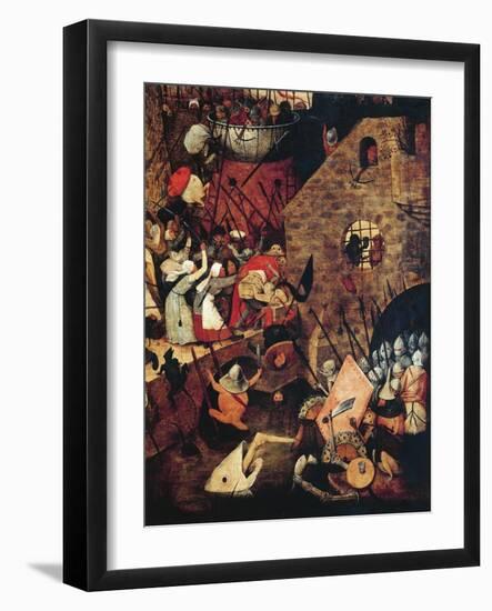 Mad Margaret, Detail-Pieter Bruegel the Elder-Framed Giclee Print