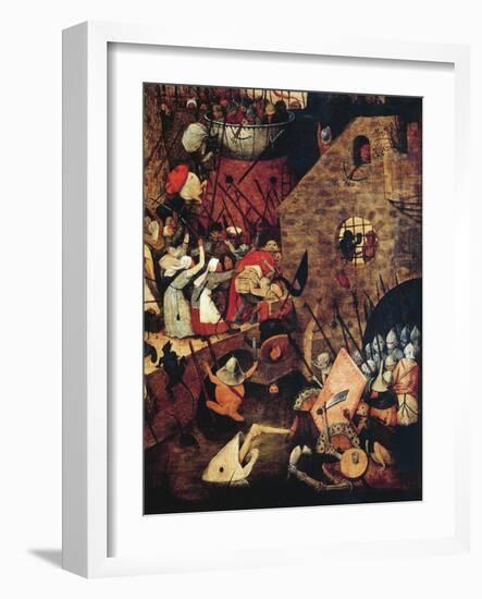 Mad Margaret, Detail-Pieter Bruegel the Elder-Framed Giclee Print