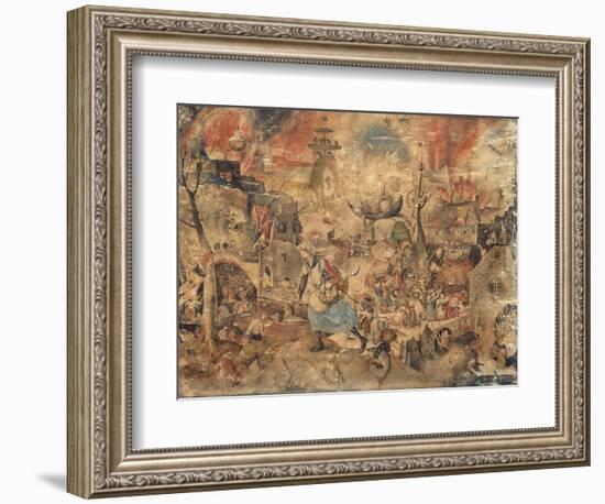 Mad Meg (De Dulle Grie)-Pieter Bruegel the Elder-Framed Giclee Print