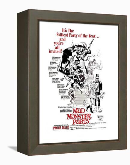 Mad Monster Party, 1967-null-Framed Stretched Canvas