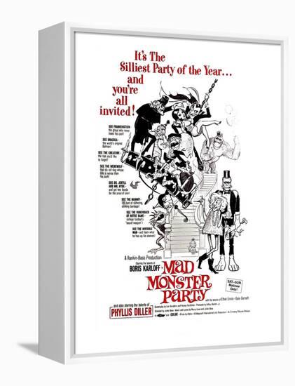 Mad Monster Party, 1967-null-Framed Stretched Canvas