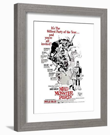 Mad Monster Party, 1967-null-Framed Photo