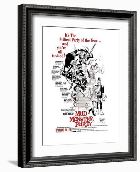 Mad Monster Party, 1967-null-Framed Photo