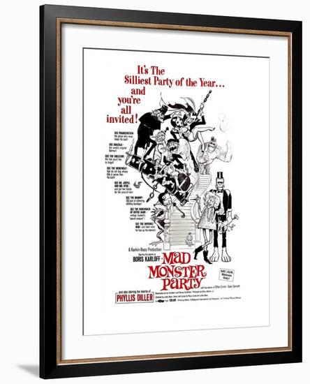 Mad Monster Party, 1967-null-Framed Photo