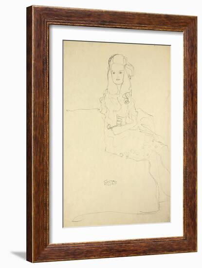 Mada Primavesi, c.1912-Gustav Klimt-Framed Giclee Print