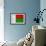 Madagascar Flag Design with Wood Patterning - Flags of the World Series-Philippe Hugonnard-Framed Premium Giclee Print displayed on a wall