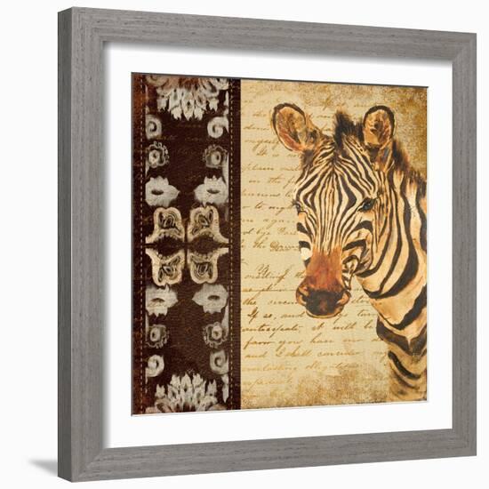 Madagascar Safari IV-Patricia Pinto-Framed Art Print