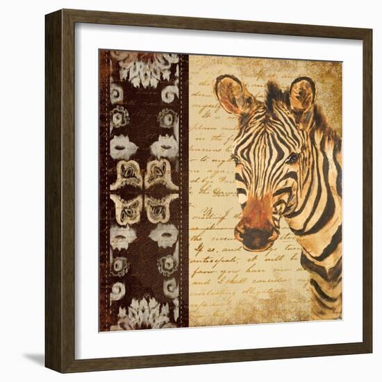 Madagascar Safari IV-Patricia Pinto-Framed Art Print