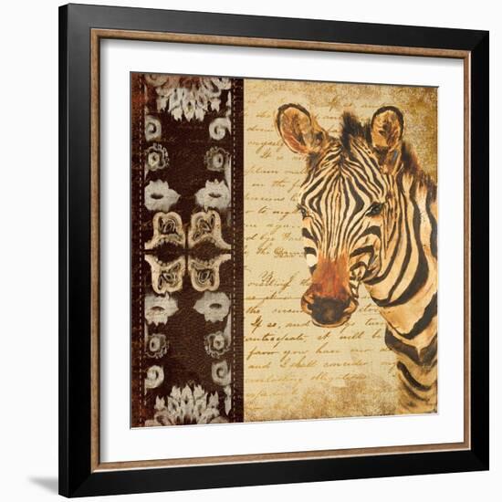 Madagascar Safari IV-Patricia Pinto-Framed Art Print