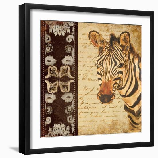 Madagascar Safari IV-Patricia Pinto-Framed Art Print