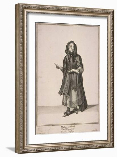 Madam Creswell, Cries of London-Pierce Tempest-Framed Giclee Print