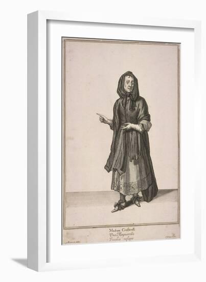 Madam Creswell, Cries of London-Pierce Tempest-Framed Giclee Print