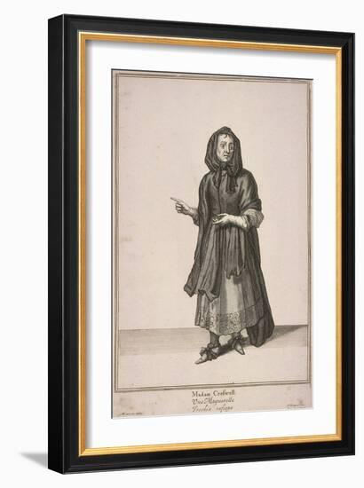 Madam Creswell, Cries of London-Pierce Tempest-Framed Giclee Print