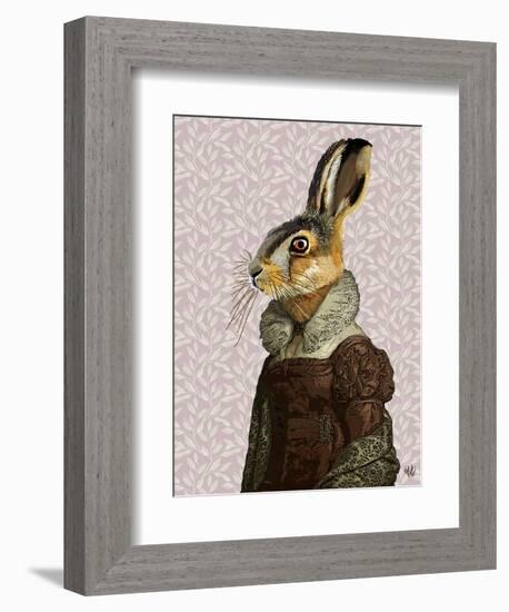 Madam Hare-Fab Funky-Framed Premium Giclee Print