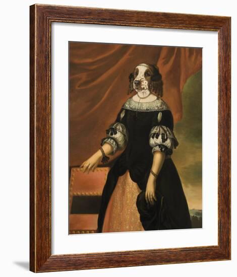 Madam Moliere-Thierry Poncelet-Framed Premium Giclee Print