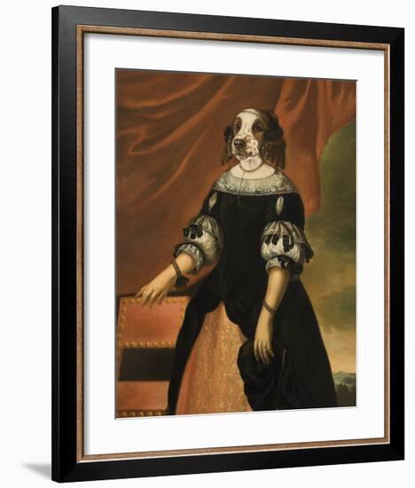 Madam Moliere-Thierry Poncelet-Framed Premium Giclee Print